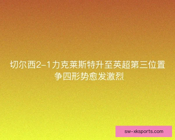 切尔西2-1力克莱斯特升至英超第三位置 争四形势愈发激烈